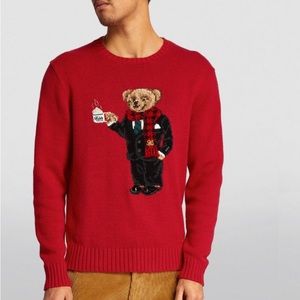 Polo Ralph Lauren Polo Bear Red Sweater